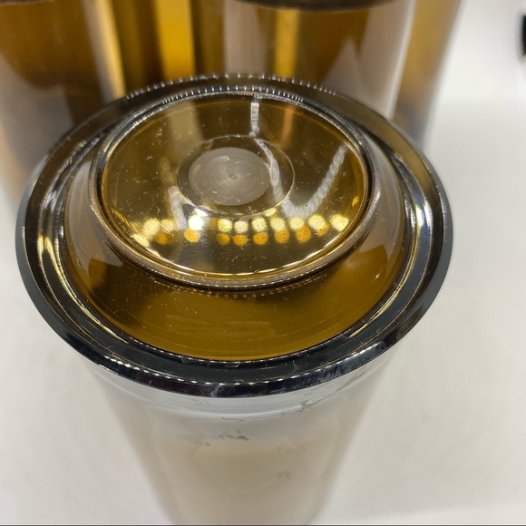 Vintage 70s Mod Brown Drinking Glasses Plastic Pool Barbecue Picnic - Set of 11 - Picture 2 of 5